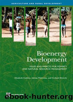 Bioenergy Development by Elizabeth Cushion Adrian Whiteman & Gerhard Dieterle