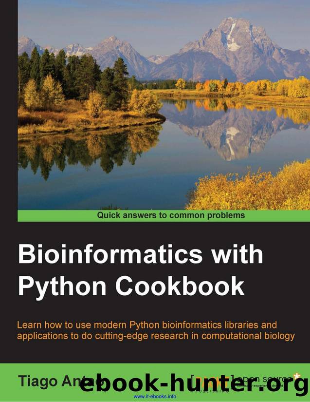 Bioinformatics with Python Cookbook by Unknown