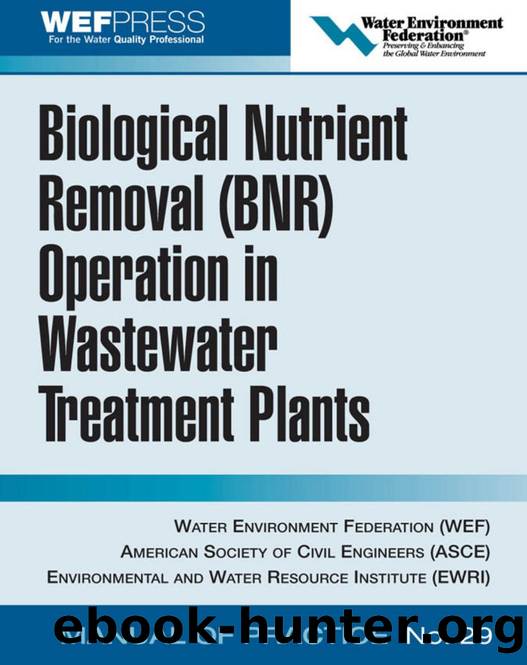Biological Nutrient Removal (BNR) Operation in Wastewater Treatment Plants by Unknown