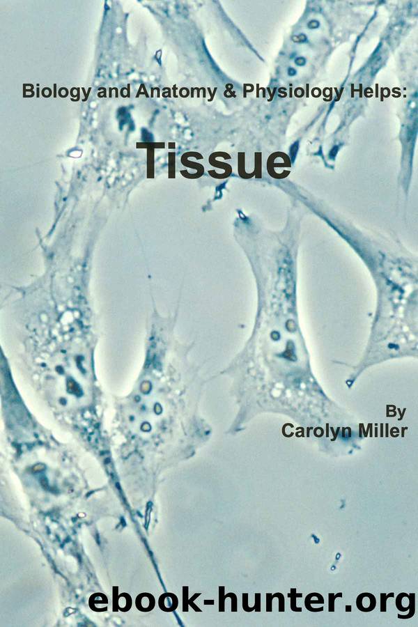 Biology and Anatomy & Physiology Helps: Tissues by Carolyn Miller
