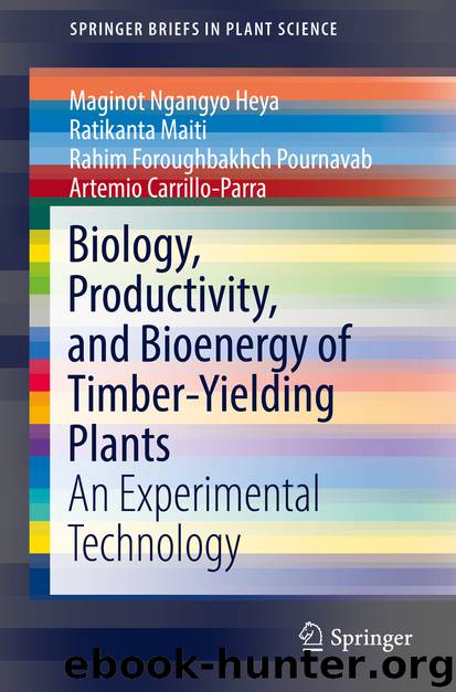 Biology, Productivity and Bioenergy of Timber-Yielding Plants by Maginot Ngangyo Heya Ratikanta Maiti Rahim Foroughbakhch Pournavab & Artemio Carrillo-Parra
