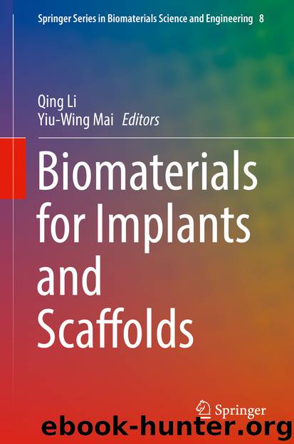 Biomaterials for Implants and Scaffolds by Qing Li & Yiu-Wing Mai