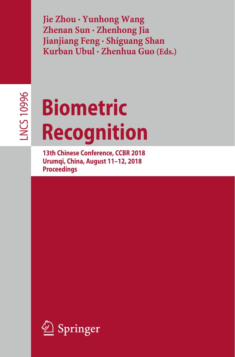 Biometric Recognition by unknow