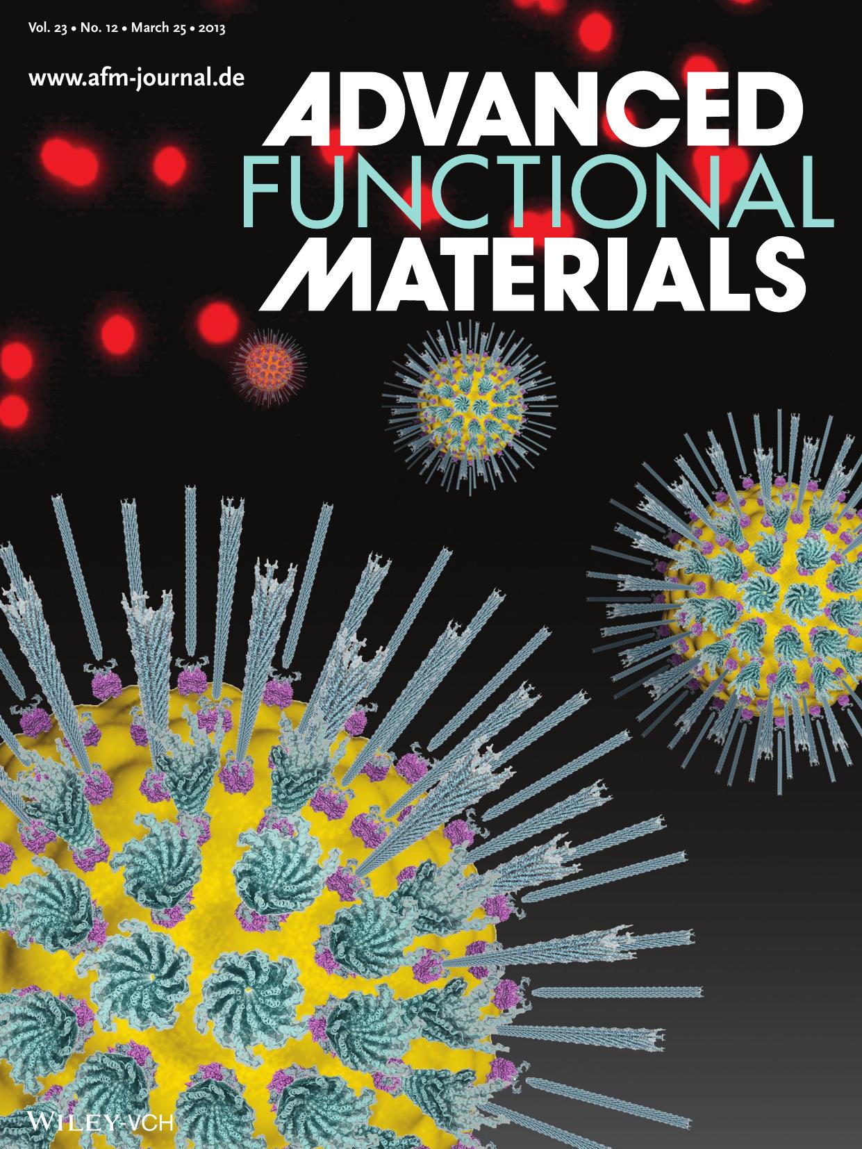 Biomimetics: VirusTethered Magnetic Gold Microspheres with Biomimetic Architectures for Enhanced Immunoassays (Adv. Funct. Mater. 122013) by wbpm