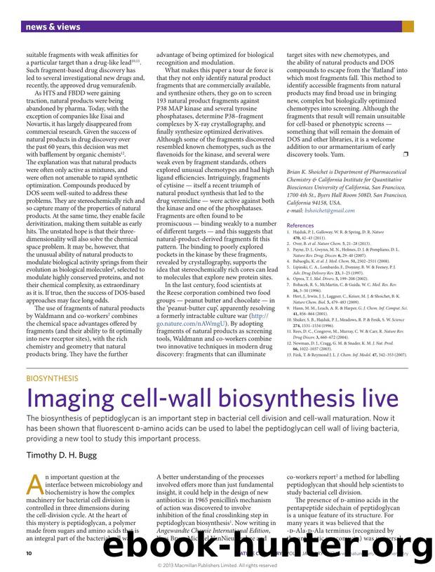 Biosynthesis: Imaging cell-wall biosynthesis live by Timothy D. H. Bugg