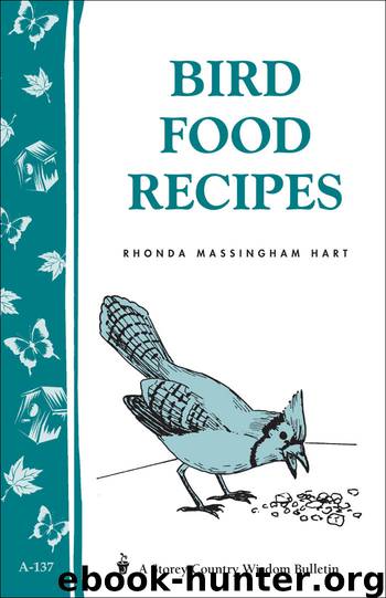 Bird Food Recipes by Rhonda Massingham Hart