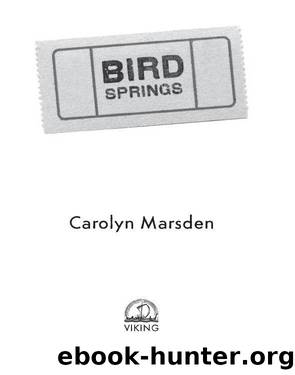 Bird Springs by Carolyn Marsden