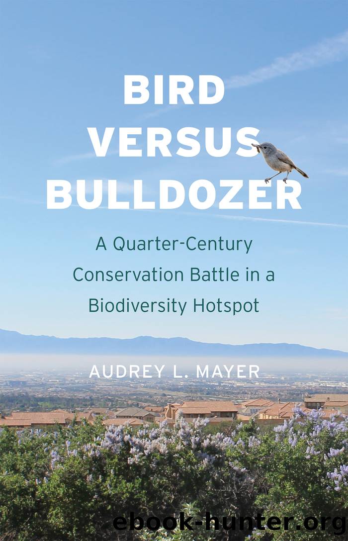 Bird versus Bulldozer: A Quarter-Century Conservation Battle in a Biodiversity Hotspot by Audrey L. Mayer