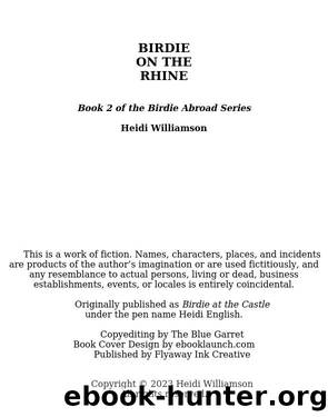 Birdie on the Rhine by Heidi Williamson