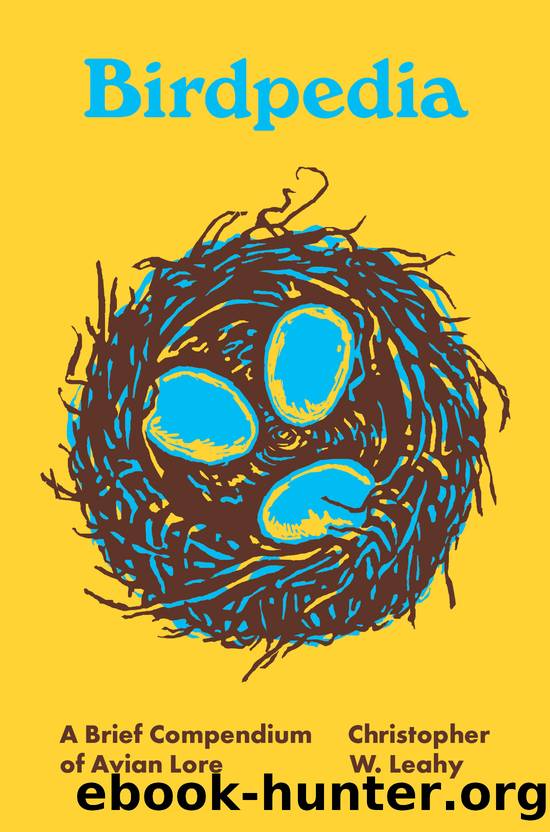 Birdpedia by Christopher W. Leahy