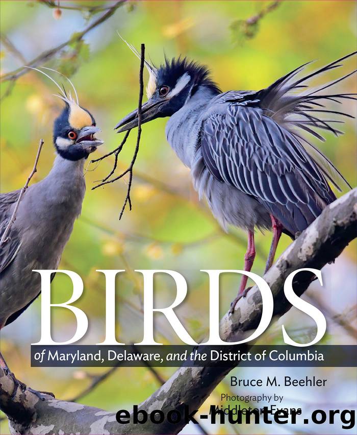 Birds of Maryland, Delaware, and the District of Columbia (9781421427348) by Beehler Bruce M.; Evans Middleton (PHT); Robbins Chandler S. (FRW)