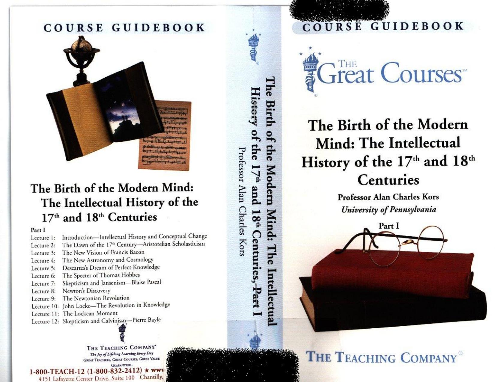 Birth of the Modern Mind by The Intellectual History of the 17th & 18th Centuries (alt)