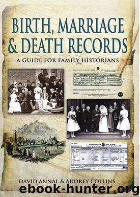Birth, Marriage and Death Records by David Annal