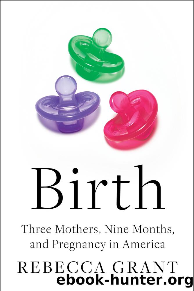 Birth: Three Mothers, Nine Months, and Pregnancy in America by Rebecca Grant
