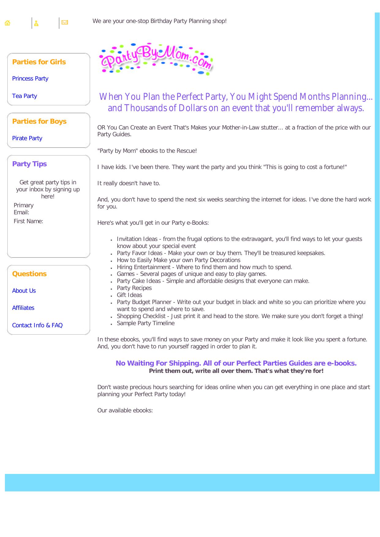 Birthday Party Themes For Children - Throw Fun Parties Every Time. by Best of Kuszter's Collection