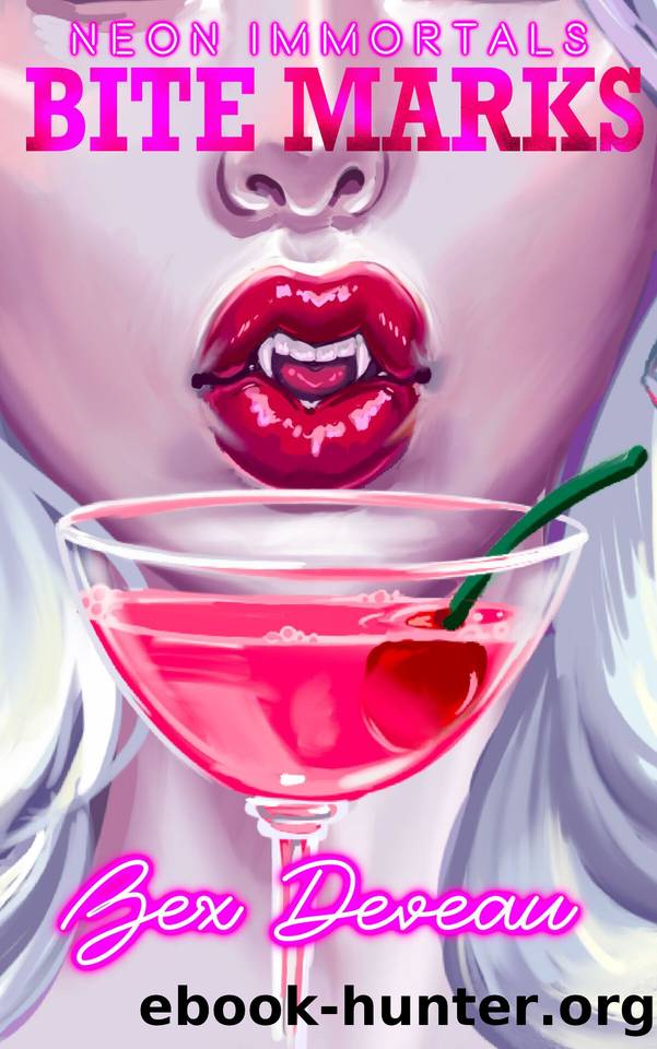 Bite Marks: A Sapphic Vampire Romance (Neon Immortals) by Bex Deveau & Ashley Pines