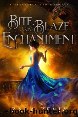 Bite, Blaze, and Enchantment: A Reverse Harem Romance (Vampire Dragon Shifter Reverse Harem Book 3) by Zara Zenia