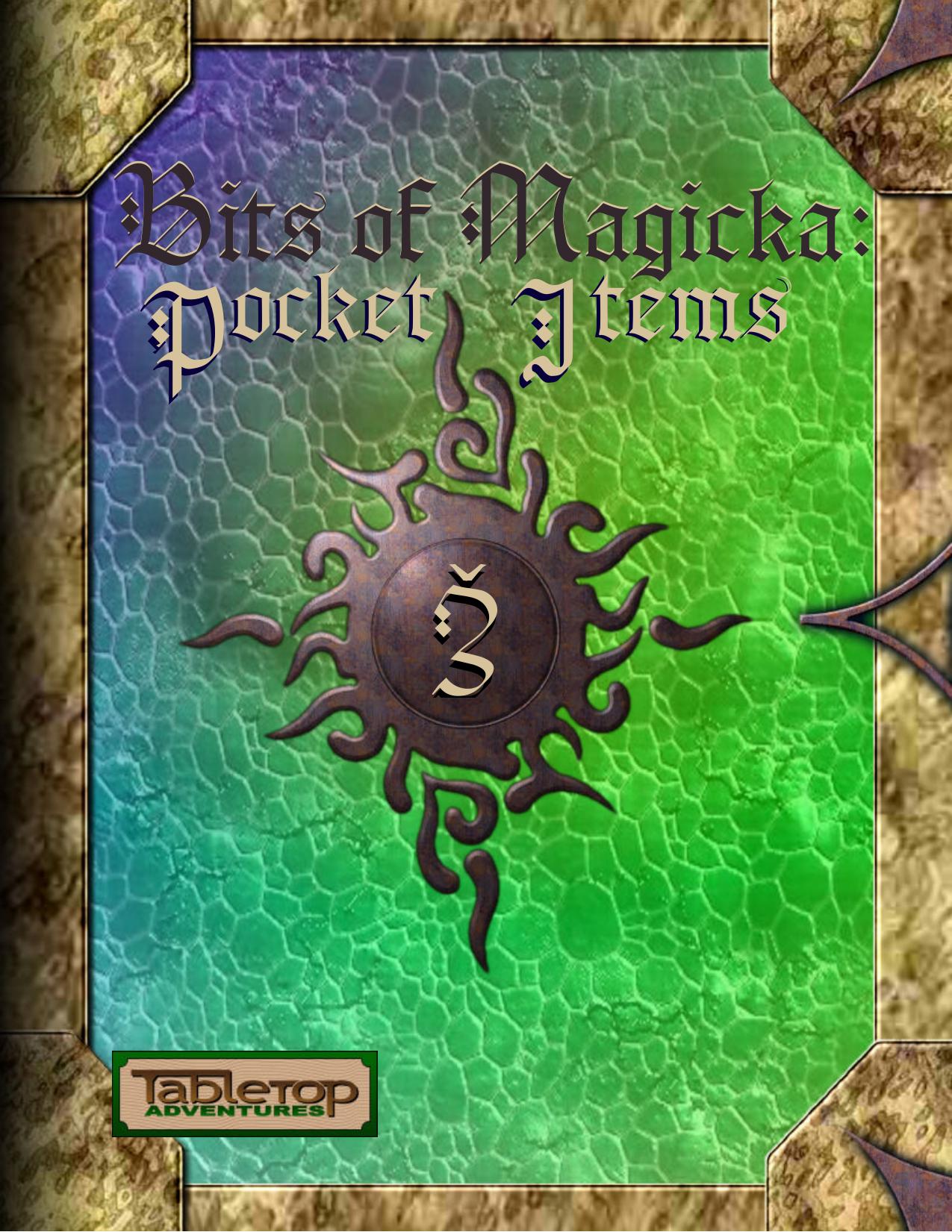 Bits of Magicka: Pocket Items by Tabletop Adventures