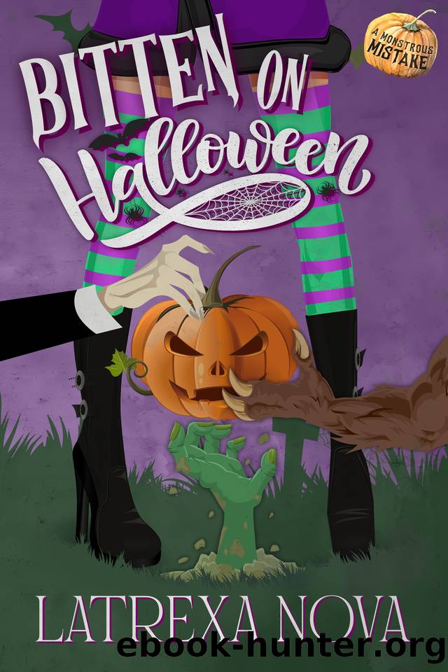 Bitten on Halloween: A Why Choose Halloween Monster Romance by Latrexa Nova