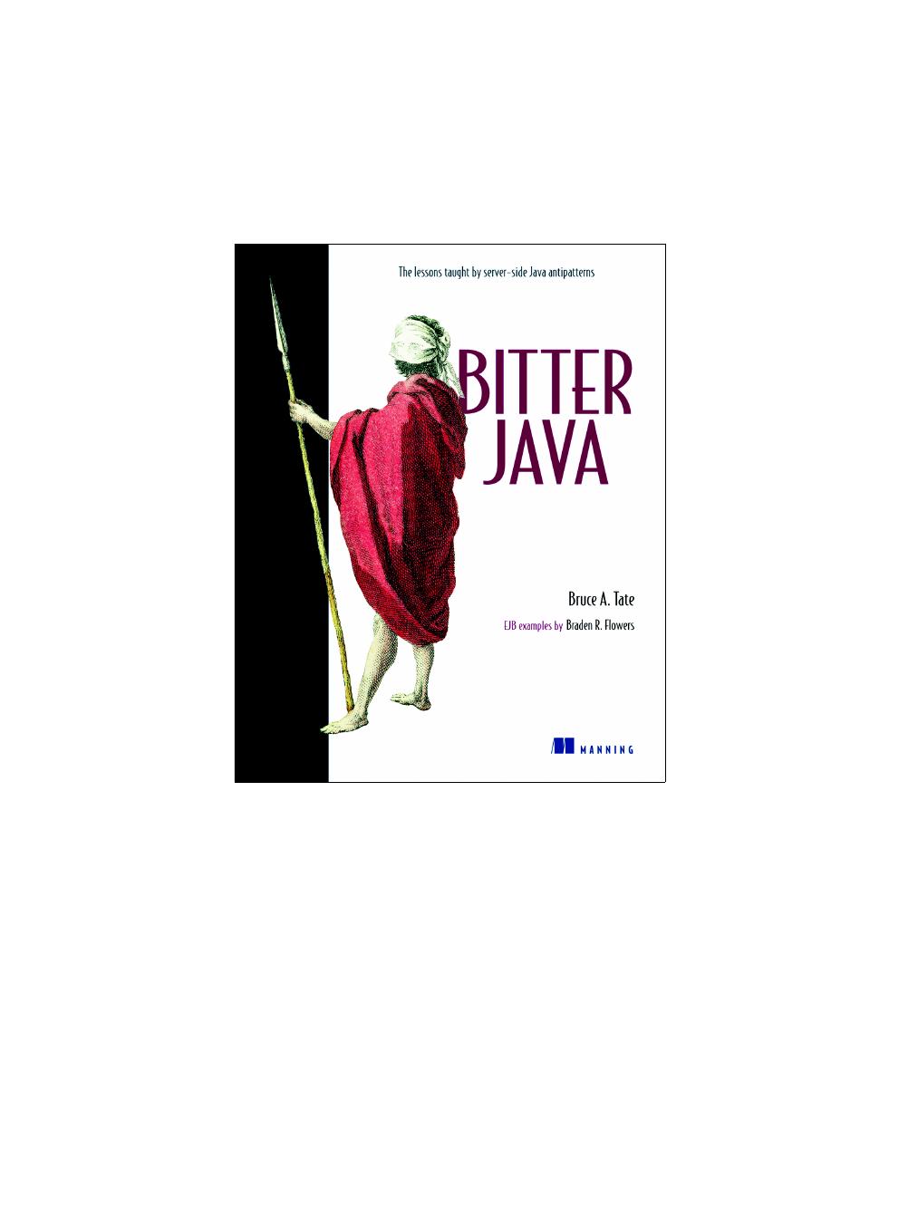 Bitter Java by Bruce Tate