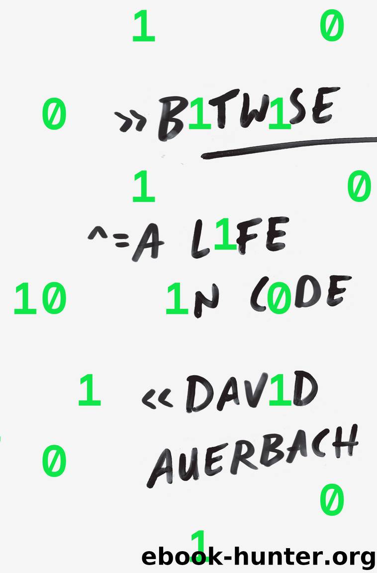 Bitwise by David Auerbach