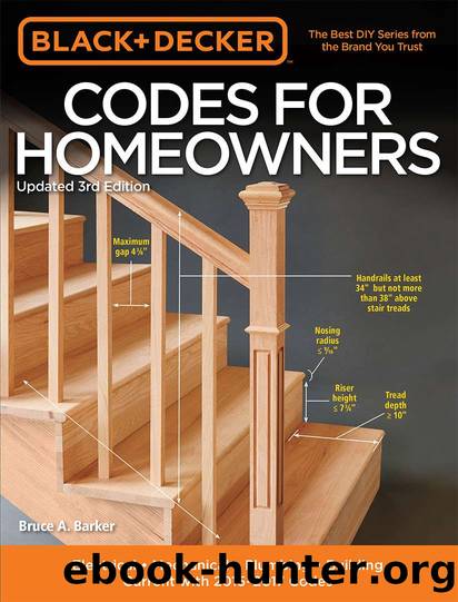 Black & Decker Codes for Homeowners, Updated 3rd Edition: Electrical - Mechanical - Plumbing - Building - Current with 2015-2017 Codes (Black & Decker Complete Guide) by Bruce A. Barker