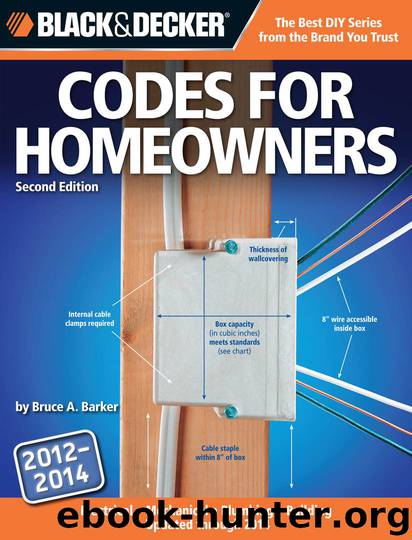 Black & Decker Codes for Homeowners: Electrical Mechanical Plumbing Building Updated through 2014 (Black & Decker Complete Guide) by Barker Bruce