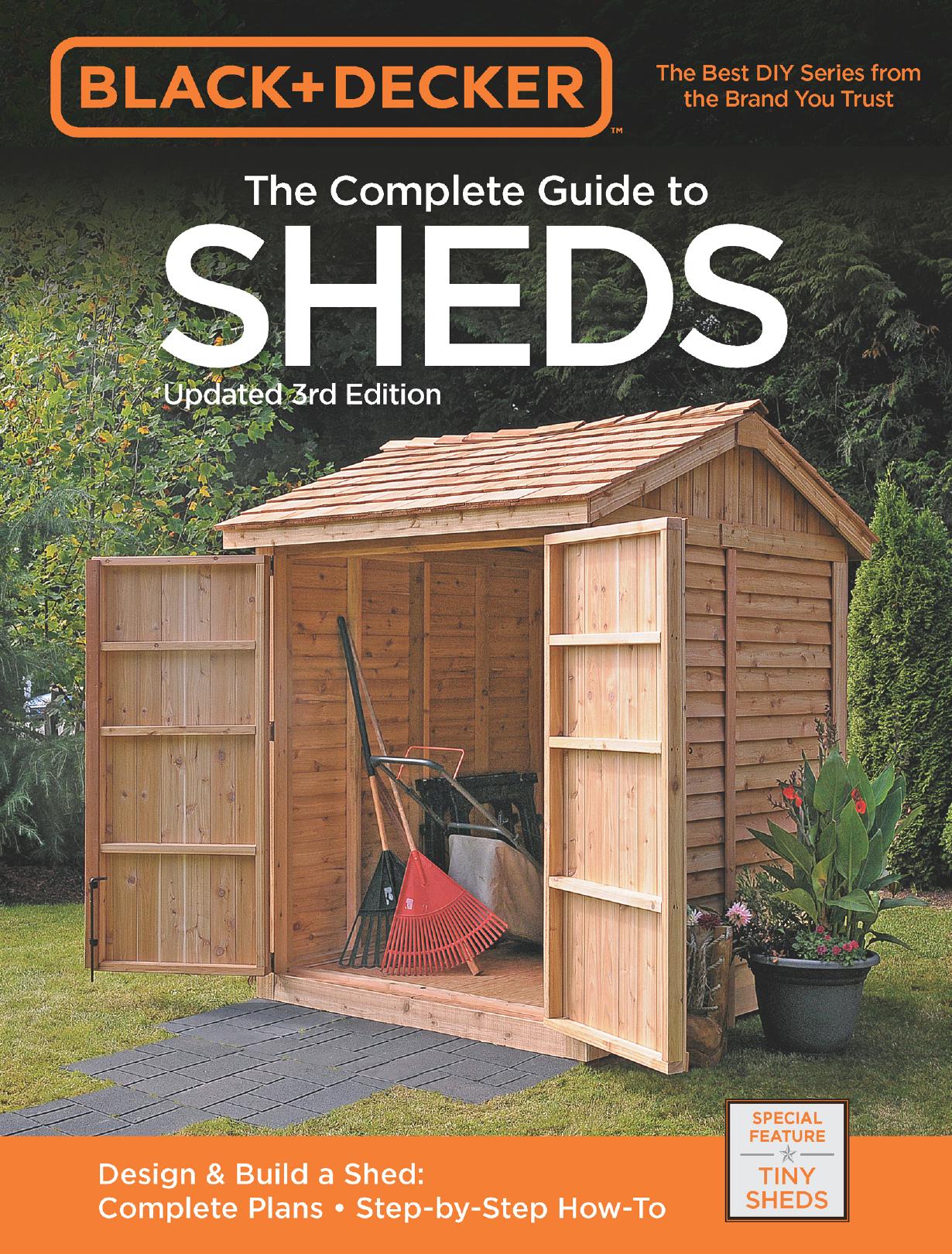 Black & Decker Complete Guide to Sheds 3rd Edition by Editors of Cpi and Editors of Cool Springs Press