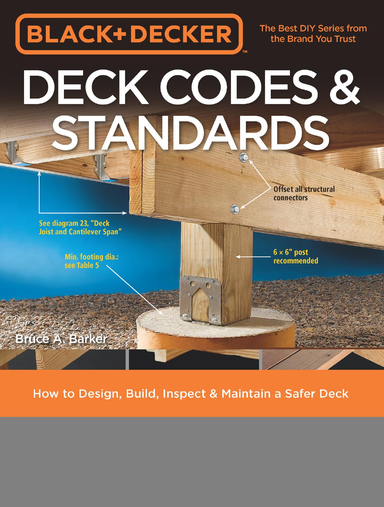Black & Decker Deck Codes & Standards by How to Design