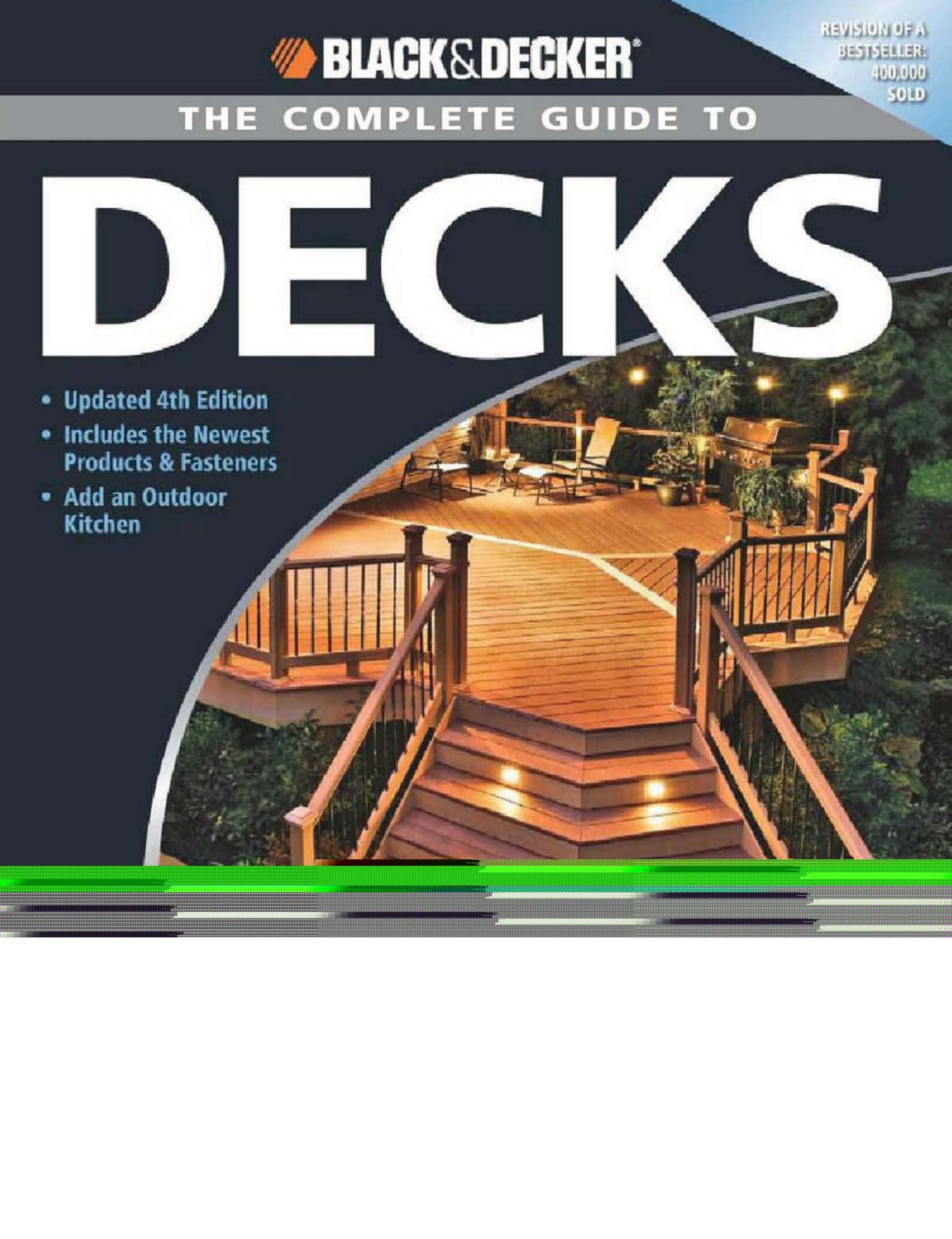 Black & Decker The Complete Guide to Decks Updated by Unknown