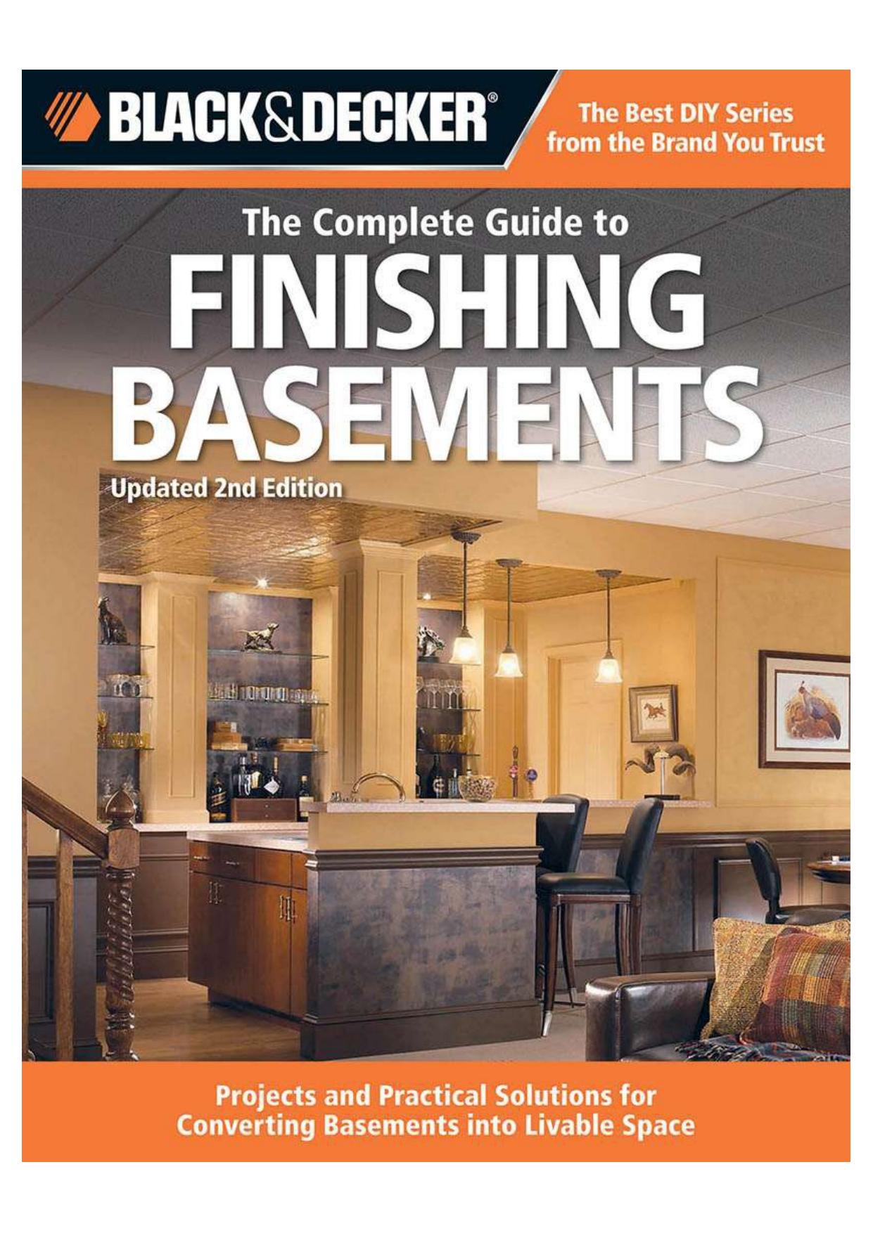 Black & Decker The Complete Guide to Finishing Basements (Repost) by Unknow