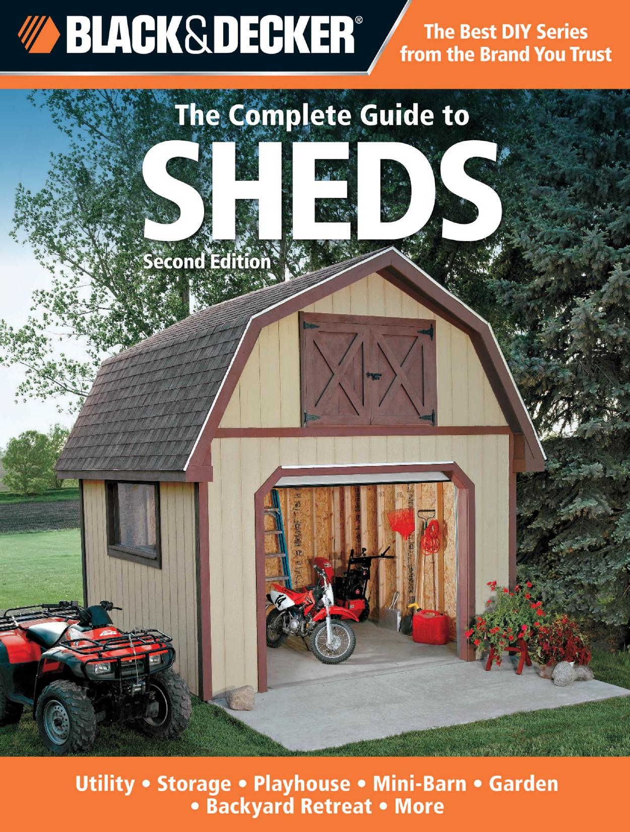 Black & decker the complete guide to sheds by Creative Publishing International.; OverDrive Inc