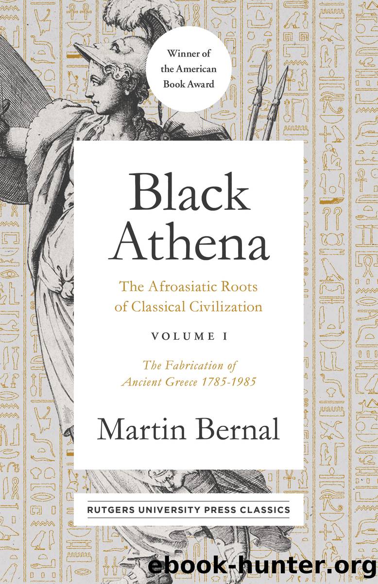 Black Athena by Martin Bernal