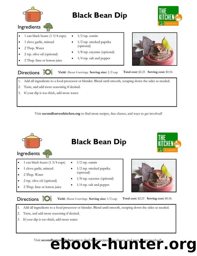 Black Bean Dip by Allie Moore