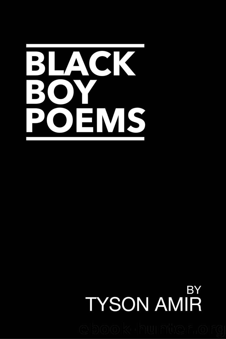Black Boy Poems: An Account of Black Survival in America by Tyson Amir