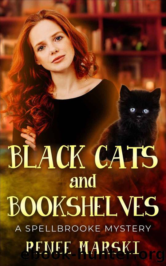 Black Cats and Bookshelves by Marski Renne