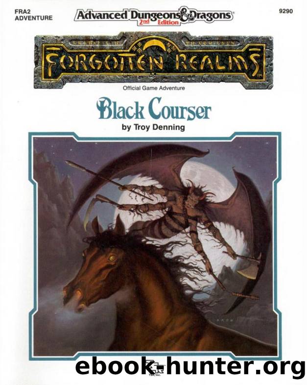 Black Courser by FRA2 Black Courser