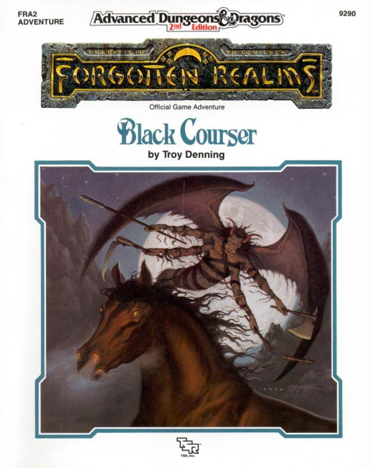 Black Courser by Unknown