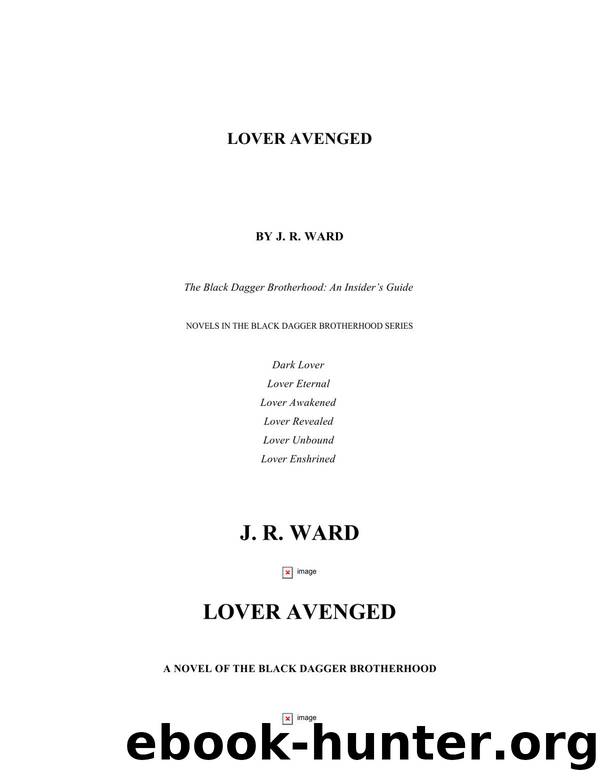 Black Dagger Brotherhood 07 by Lover Avanged