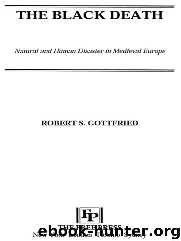 Black Death by Gottfried Robert S