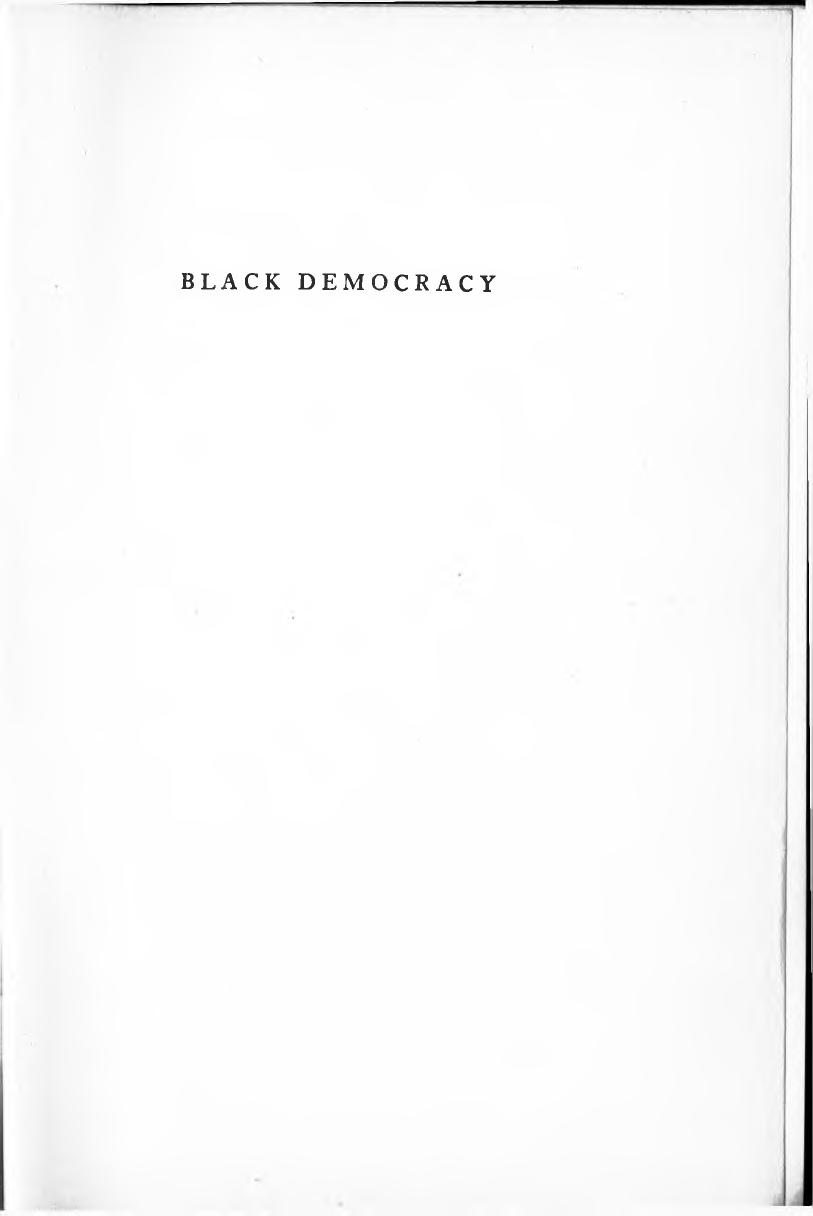 Black Democracy: The Story of Haiti by H. P. Davis; Alec Waugh