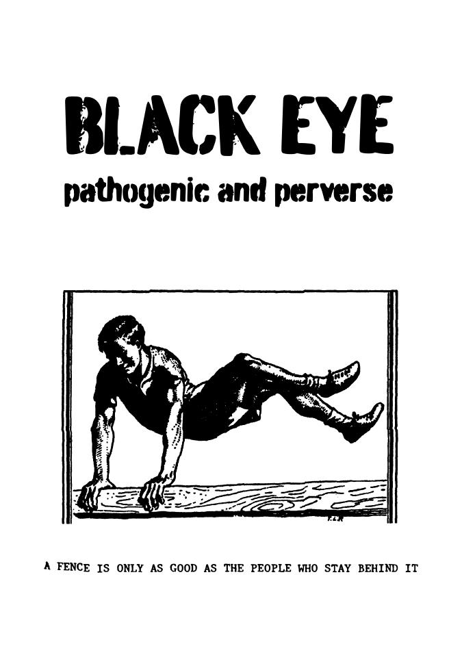Black Eye by Edwin Hammer Paul Z. Simons Hakim Bey Bob Black Peter Lamborn Wilson
