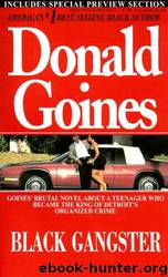Black Gangster by Donald Goines