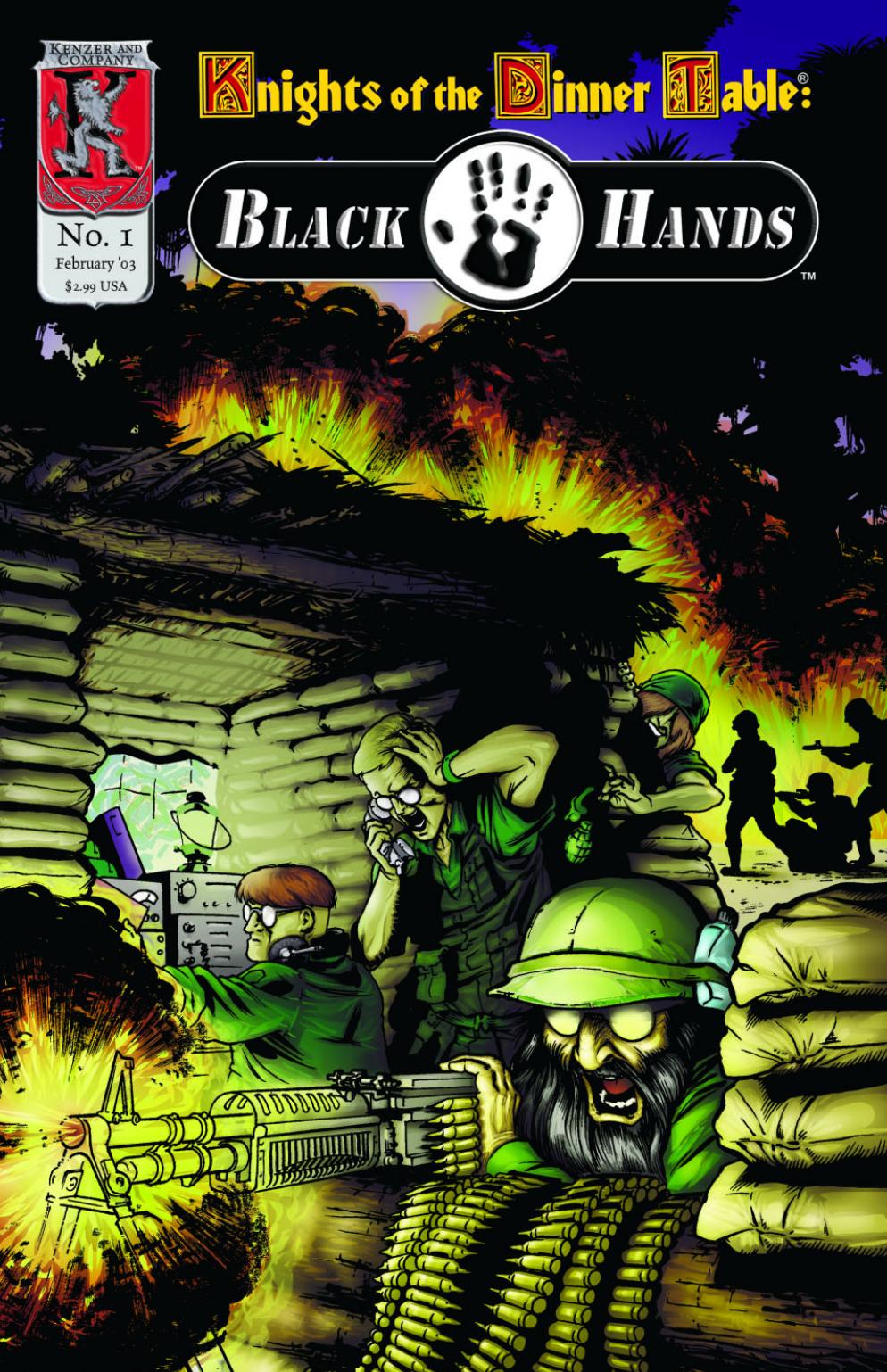 Black Hands #1 by Steve Johansson & David S. Kenzer