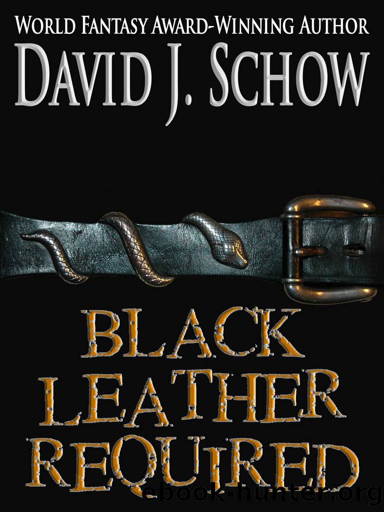 Black Leather Required by David J Schow