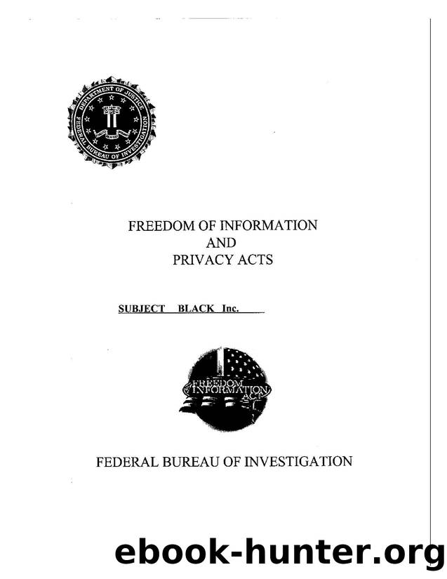 Black Mafia Family Part 1 of 7 by FBI