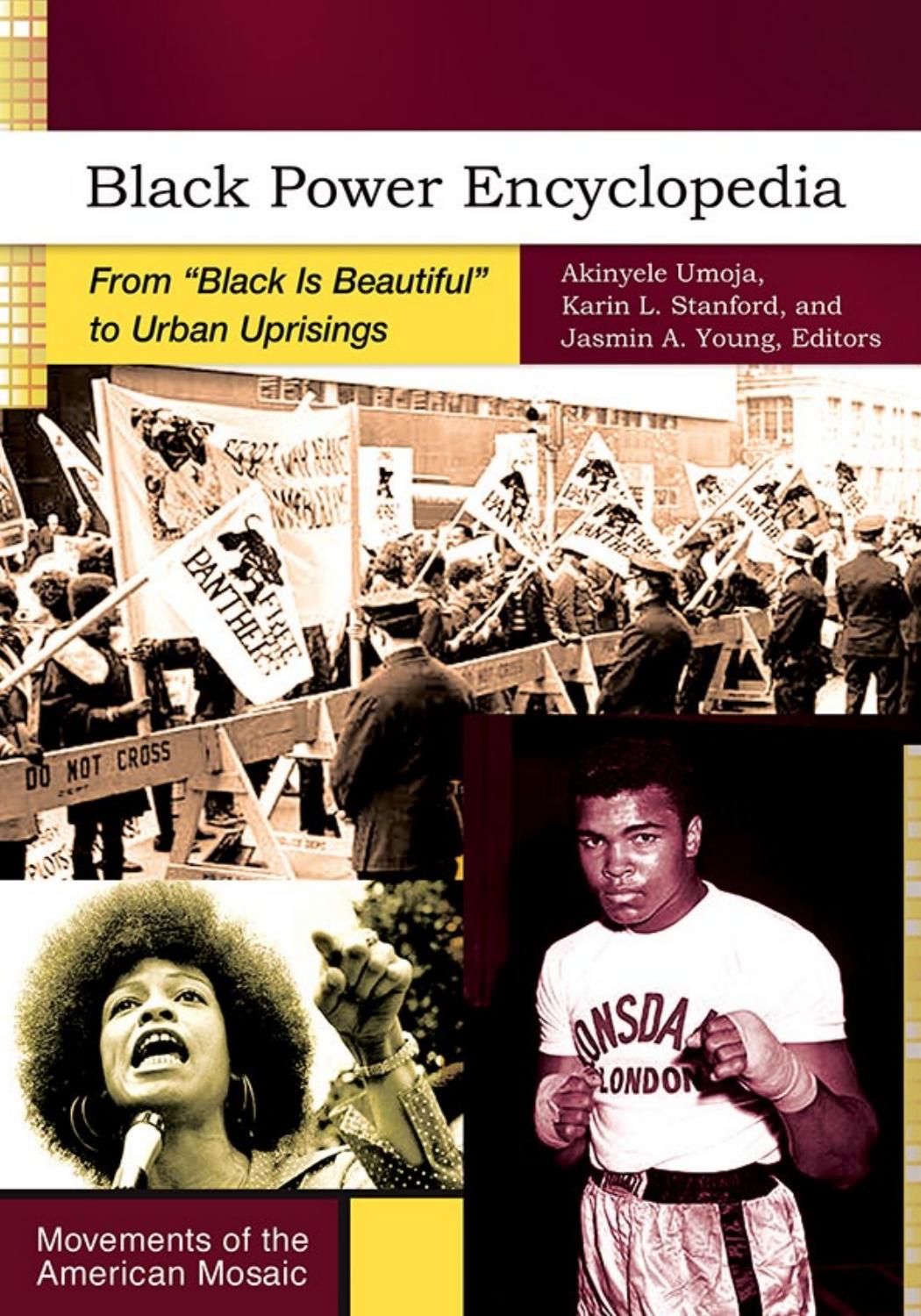 Black Power Encyclopedia: From "Black Is Beautiful" to Urban Uprisings by Akinyele Umoja (editor) Karin L. Stanford (editor) Jasmin A. Young (editor)