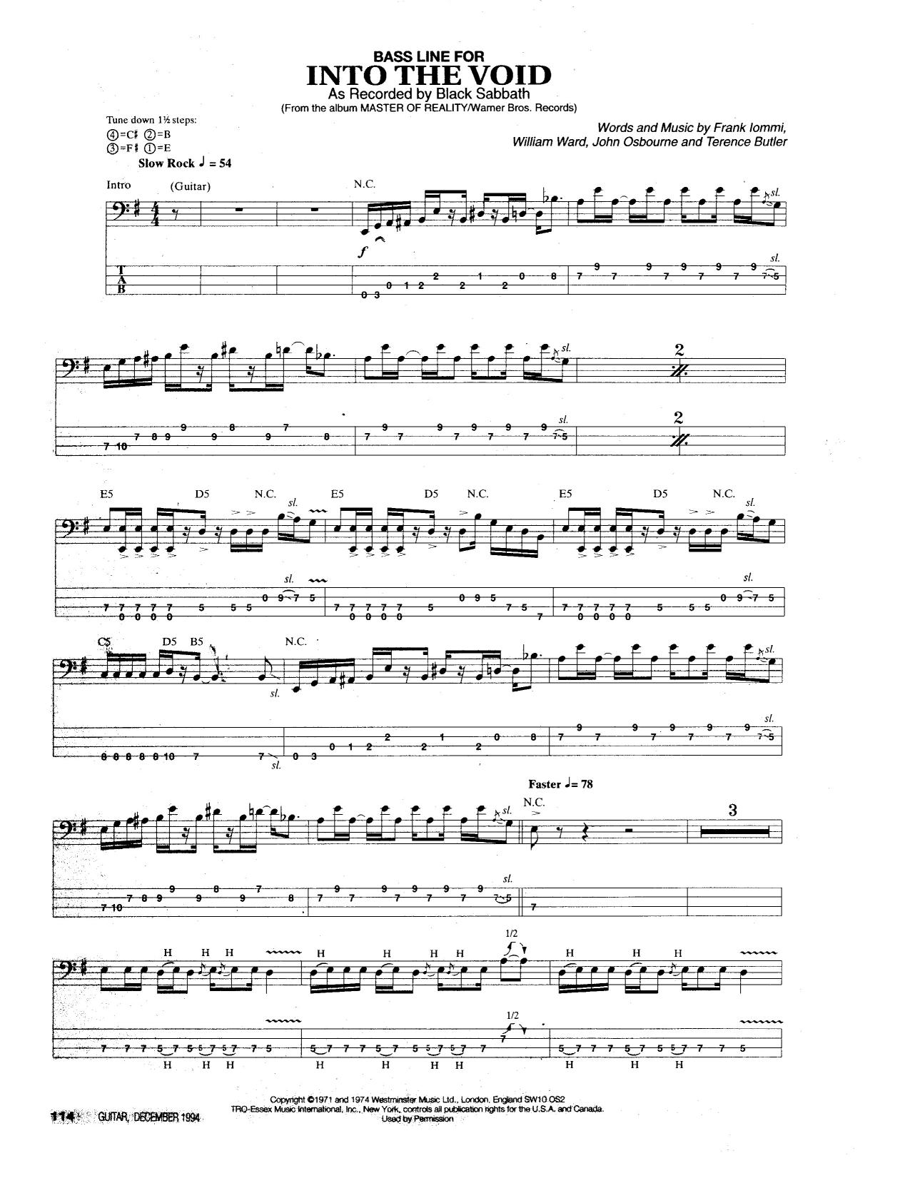 Black Sabbath - Into the Void by MaX fRaK