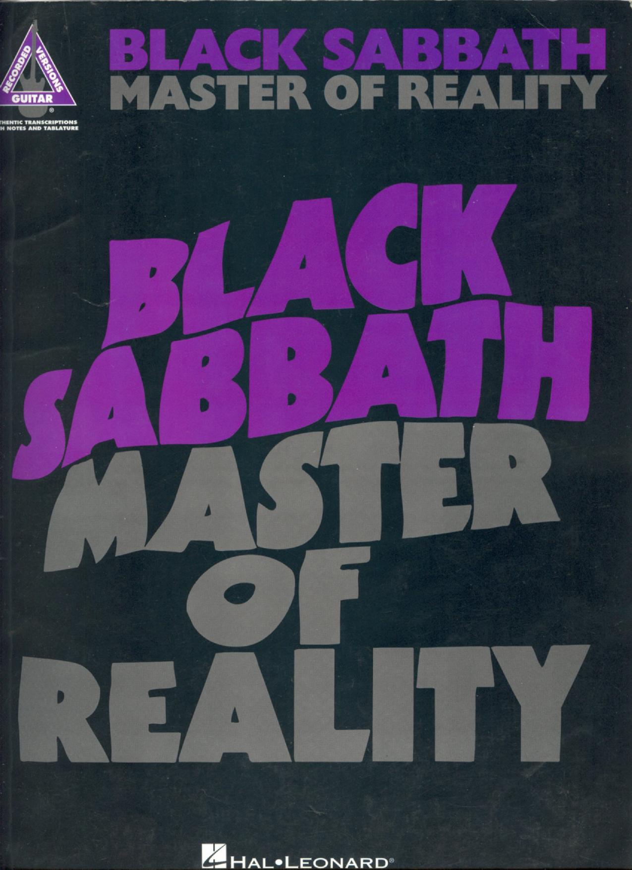 Black Sabbath - Master of Reality (Guitar Recorded Version) by Black Sabbath