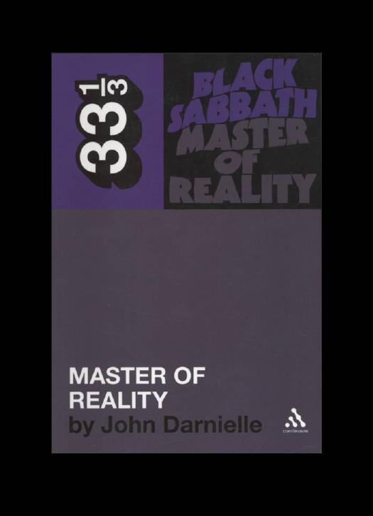 Black Sabbath's Master of Reality by Darnielle John